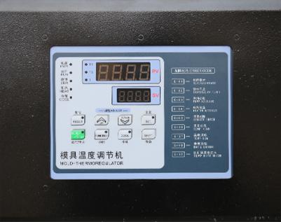 panel de control de temperatura del molde